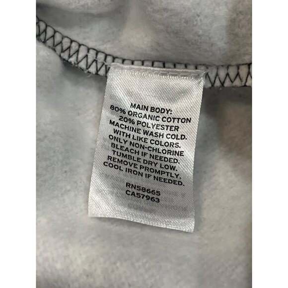 Nordstrom BY CRISTINA MARTINEZ BLACK AND WHITE GEOMETRIC HOODIE WITH POCKETS - S - Picture 7 of 8